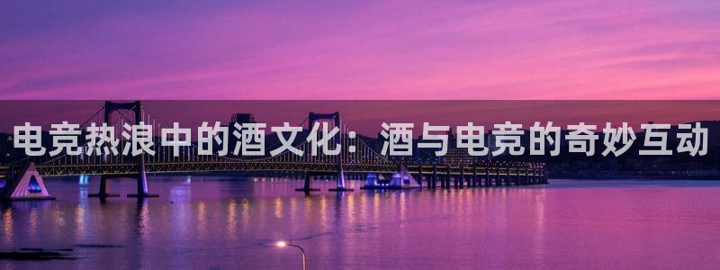 mk电子竞技：电竞热浪中的酒文化：酒与电竞的奇妙互动